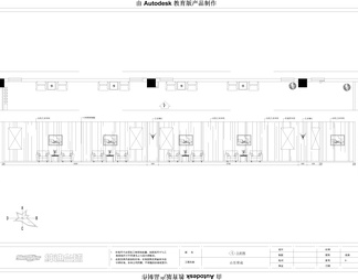 最新台球厅桌球厅CAD施工图
