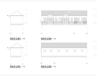 建筑围护工程建筑结构图