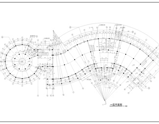 S型小区会所全套建筑图