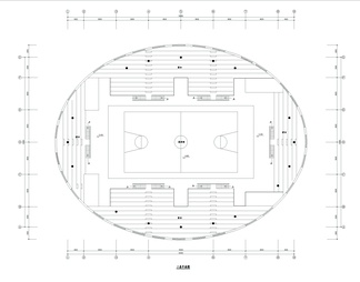 体育馆方案CAD图