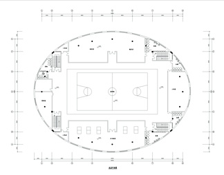 体育馆方案CAD图