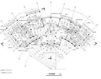 环形会所建筑图