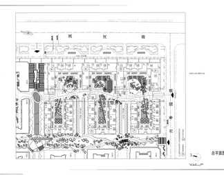 小区规划平面图