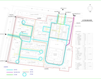 小区医院平面图和分析图