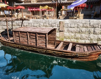 老旧木船