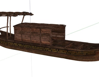 老旧木船