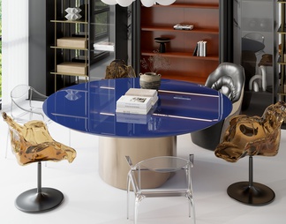 餐桌椅组合 装饰柜
