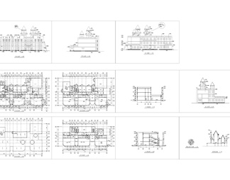 幼儿园设计建筑图