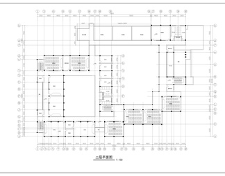 中学教学楼建筑图
