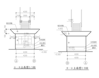 砖混结构小门卫建筑结构图