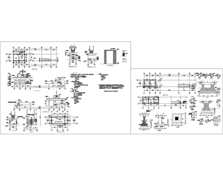 砖混结构小门卫建筑结构图