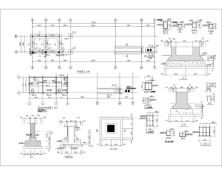 砖混结构小门卫建筑结构图