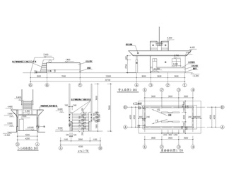 砖混结构小门卫建筑结构图