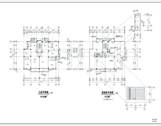 整套新型节能小区建筑设计cad图