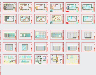 易倢便利店CAD施工图+效果图