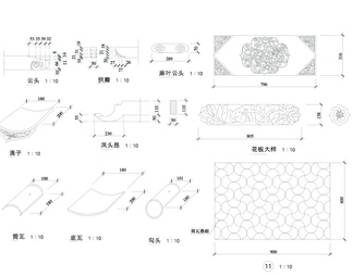 牌楼详图