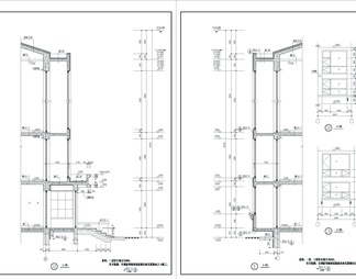 厂区宿舍楼工程施工建筑CAD图