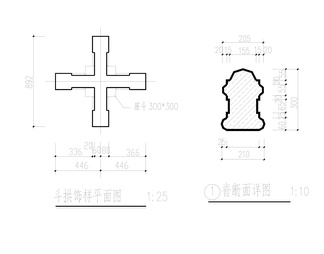 牌楼详图