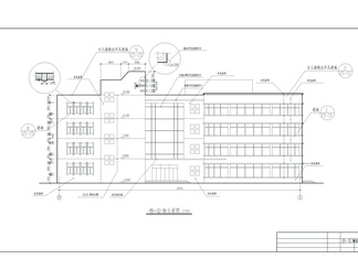 别墅建筑结构施工图CAD图
