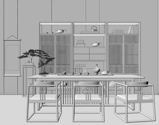 茶桌椅，茶台，茶海，茶叶柜，端景台，挂画，书房书桌，书柜，红木家具