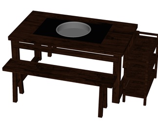 火锅餐桌椅