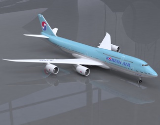 大韩航空대한항공波音 747飞机