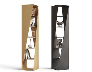 多功能不锈钢书柜 不锈钢组合展示架  创意书架 网红书架  置物柜