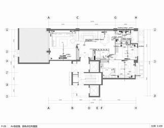 300㎡叠层别墅家装施工图 家装 私宅 豪宅 别墅 洋房 样板房