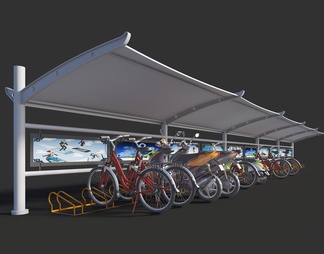 自行车停车棚