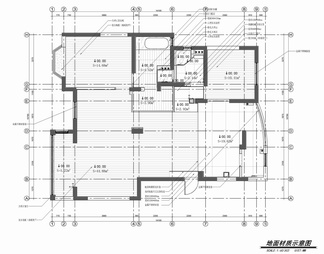 130㎡平层家装室内施工图 家装 私宅 平层 两居室 样板房