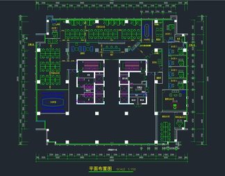 32套新款办公空间CAD施工图+效果图