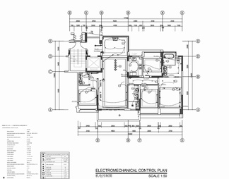 160㎡四居室家装样板间室内施工图 家装 私宅 平层 四居室 样板间