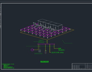 7套详细防静电地板CAD施工图