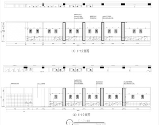 贵州高档网吧网咖室内设计CAD施工图+6张效果图