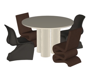 餐桌椅 圆桌