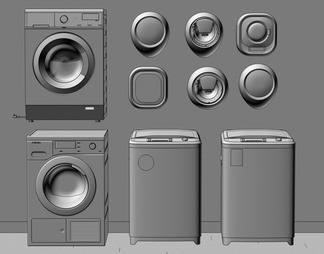 洗衣机 烘干机 滚筒洗衣机 智能洗衣机