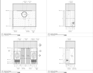 CASH酒吧室内装饰施工图+效果图