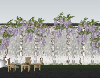 紫藤萝庭园