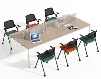 办公桌椅组合,办公桌,办公椅,培训椅,会议椅