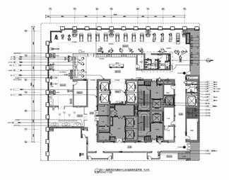 某酒店康体健身中心施工图 康体 健身 更衣室