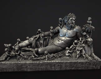 古罗马 人物雕塑 景观雕塑小品