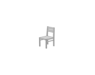 Krzeslo Memory木单椅