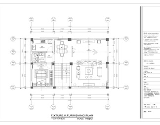 别墅--CAD施工图+效果图