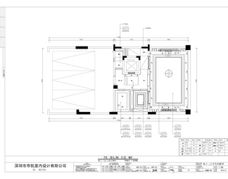 -金辉城样板房CAD施工图+实景