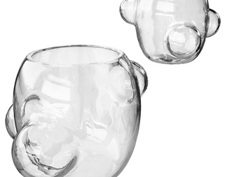 LOCAL 鼓吹型玻璃花瓶