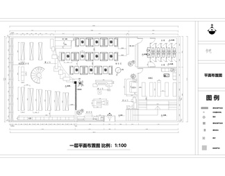 书吧装修CAD施工图