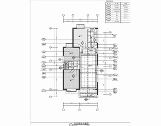 85㎡三居室家装室内施工图 家装 私宅 平层 样板房