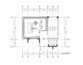 三层叠墅室内施工图  别墅 洋房 豪宅 私宅 样板房