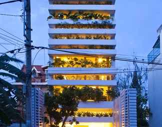 创意绿植建筑