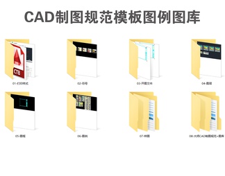2023最新CAD制图规范模板图例图库